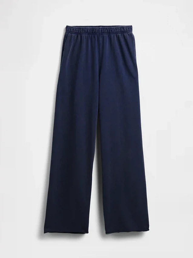 Vintagesoft Terry Wide-Leg Sweatpants