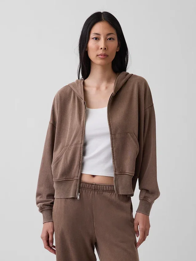 Vintagesoft Terry Zip Hoodie