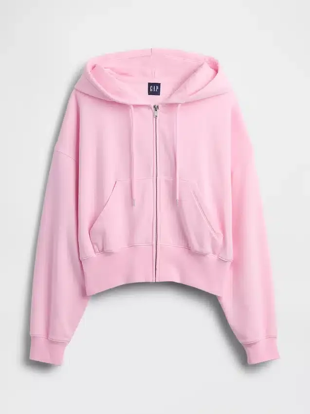 Vintagesoft Wedge Zip Hoodie