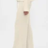 Waffle Wide-Leg Pj Pants