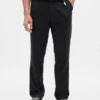 Wool-Blend Relaxed Straight Trousers
